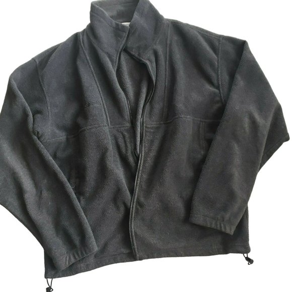 Columbia Other - Columbia Mens Large Gray Long Sleeve Fleece Sweater Jacket